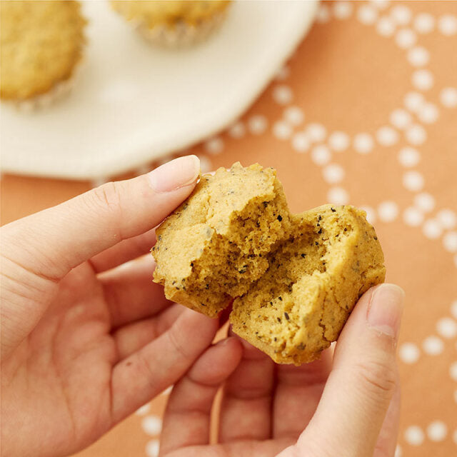 EDISON 嬰兒快速預伴蒸糕粉125g 9個月起 (黑芝麻紅豆)