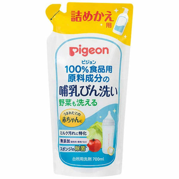 PIGEON 貝親奶瓶蔬菜清洗液 補充裝700ml