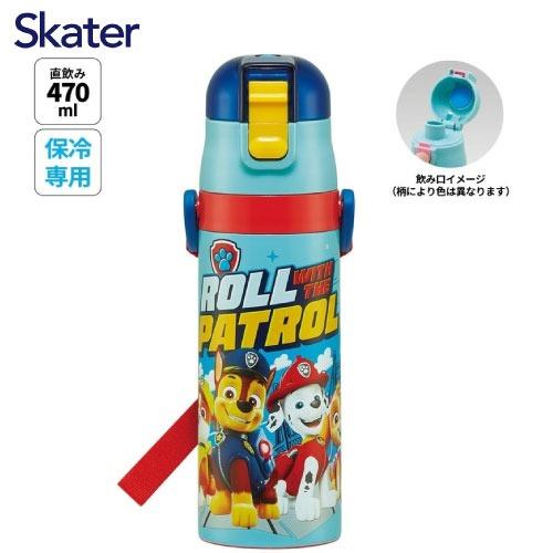 SKATER 超輕量不鏽鋼直飲保溫杯470ml (Paw Patrol)