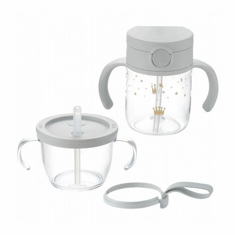 RICHELL Axstars兒童吸管杯套裝150ml+200ml
