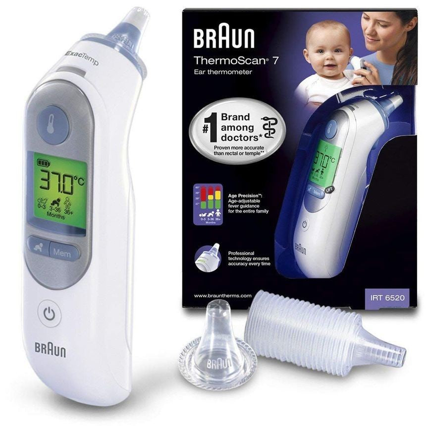 百靈牌耳溫槍 Braun ThermoScan 7 IRT 6520