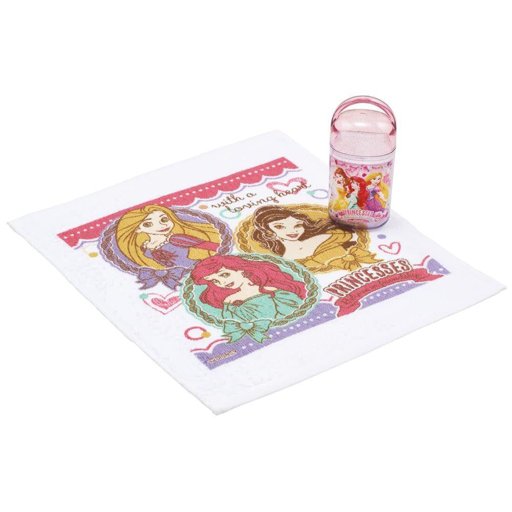 SKATER 兒童毛巾連盒 (迪士尼公主24)