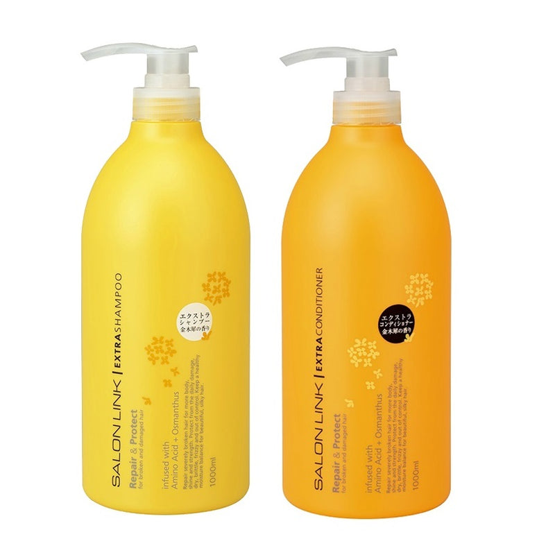 KUMANO 熊野油脂 Salon Link 沙龍密集修復洗護系列 (金木犀香)