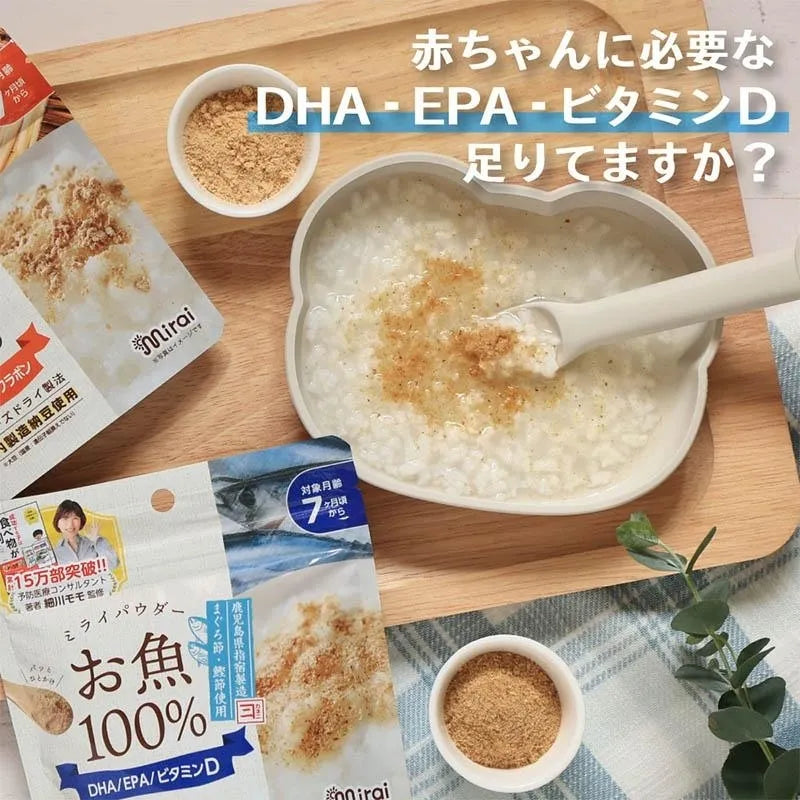 MIRAI FRUITS未來果實 原木椎茸純魚粉60g 7個月起