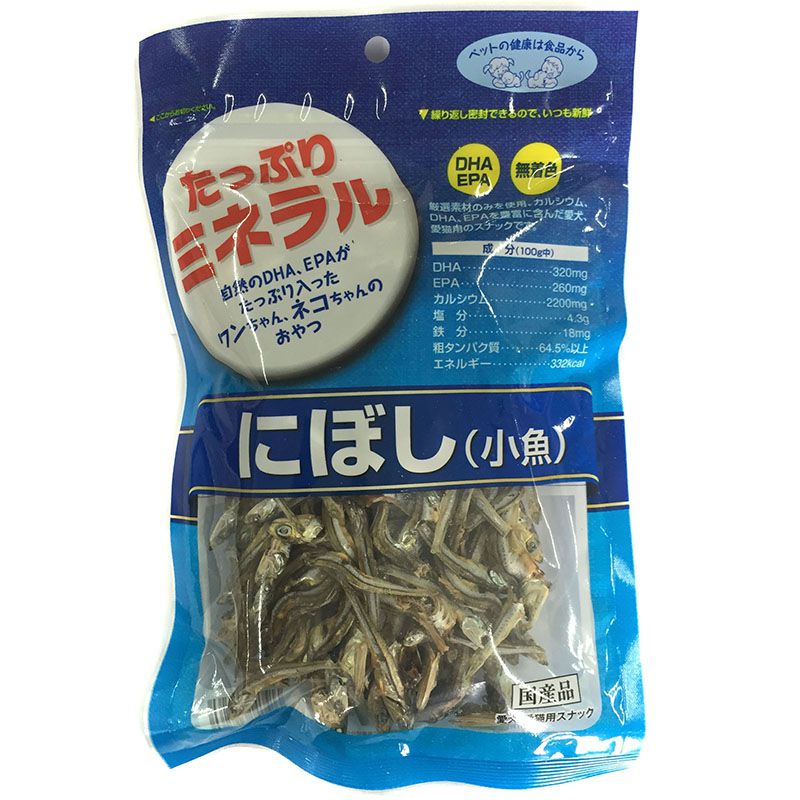 Asuku 小魚乾100g (貓犬用)