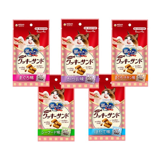 UNICHARM 三星銀匙貓曲奇24g