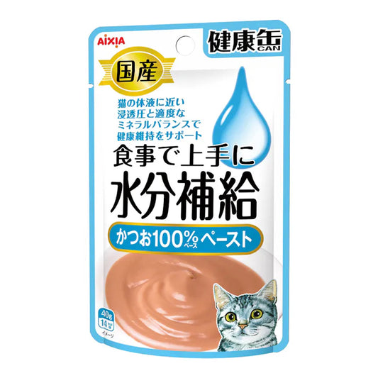 Aixia 水份補給系列貓濕糧40g (泥狀- 鰹魚)