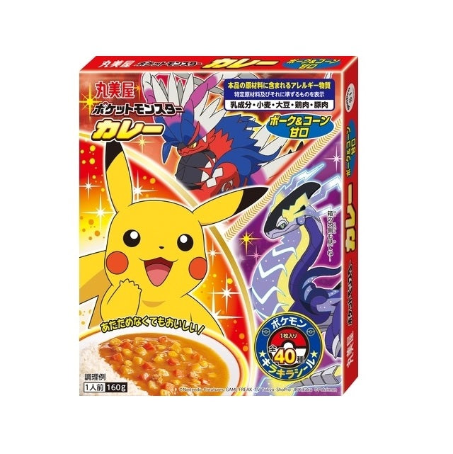 丸美屋 豚肉粟米甜咖喱160G (比卡超)