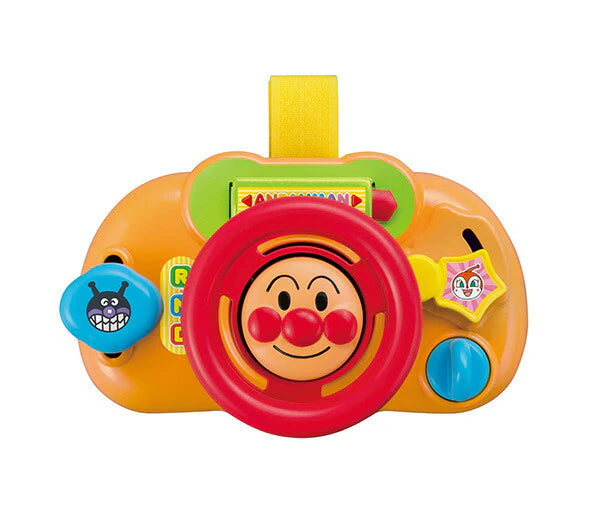 ANPANMAN 麵包超人迷你嬰兒車掛飾玩具