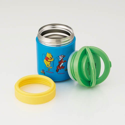 SKATER 折疊手柄保溫飯壺300ml (Winnie The Pooh)