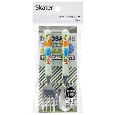 SKATER 兒童叉羹 (DINOSAUR)