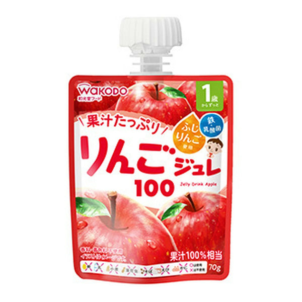 WAKODO 和光堂 蘋果味啫喱(12個月或以上) 70g