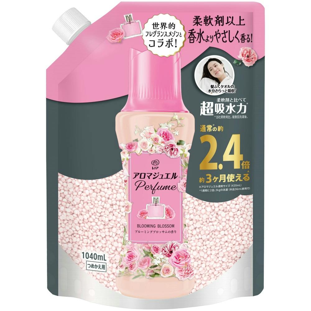P&G  Lenor Happiness Aroma 洗衣香氛柔順珠補充裝 1040ml 白麝玫瑰香氛