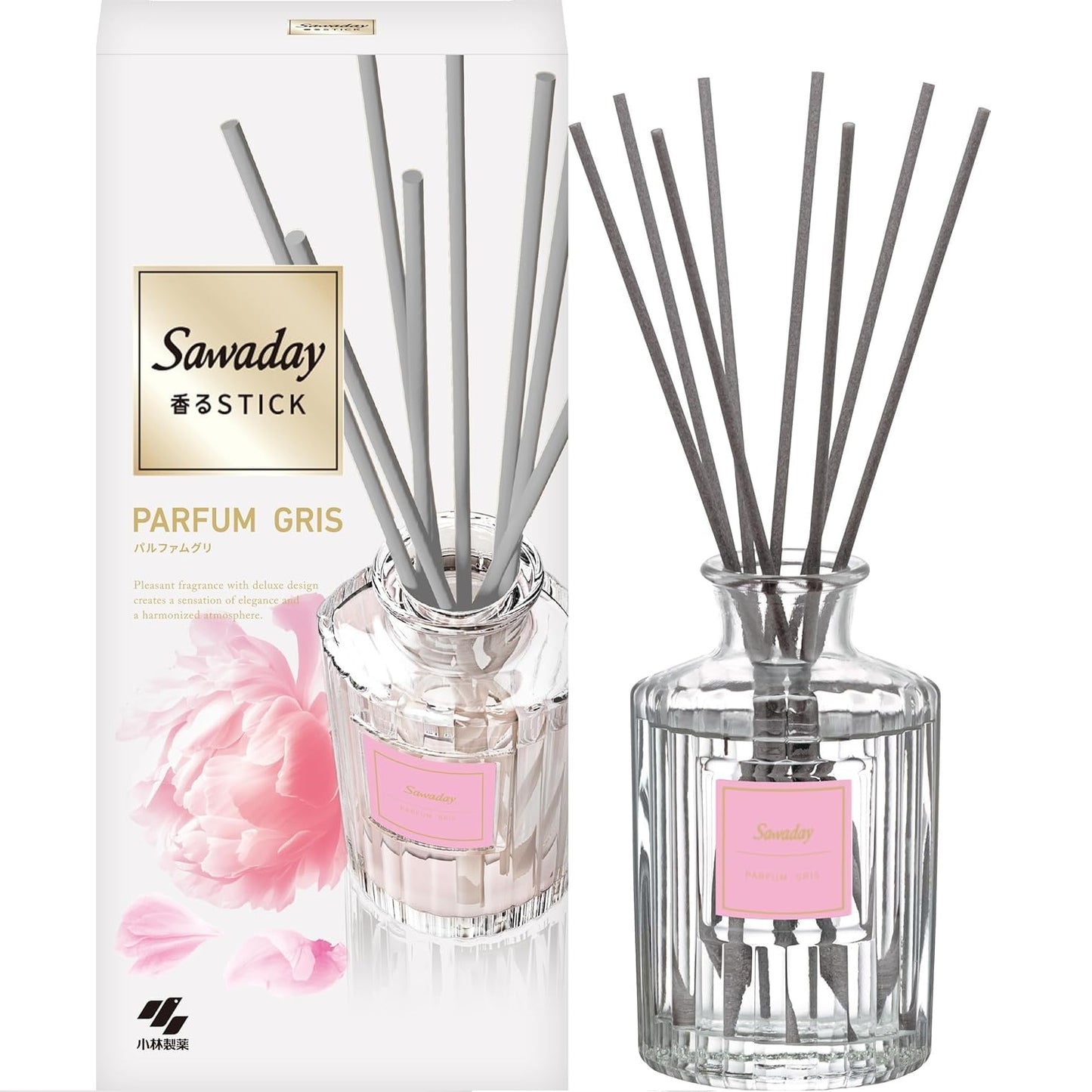 KOBAYASHI小林製藥 室內香薰座 70ml  (銀-少女芳香)