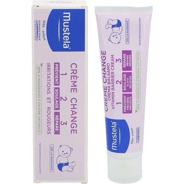 MUSTELA 123維他命換片抗敏防疹潤臀霜 100ml