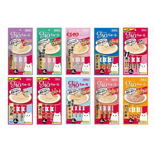 CIAO 貓咪肉泥棒14g x 4本
