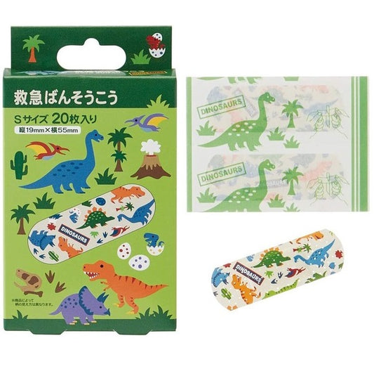 SKATER 藥水膠布 20片 (DINOSAURS)