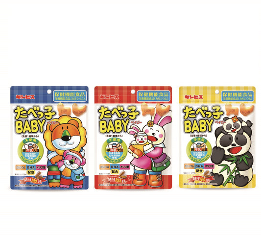 GINBIS金必氏 BABY動物造型餅(款式隨機)63g