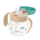 Richell Try 7個月起吸管式飲水杯200ml (恐龍)