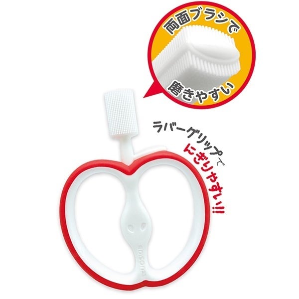 EDISON 蘋果型牙肉按摩牙齦擦