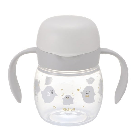 Richell Try 8個月起飲水杯200ml (可愛幽靈)