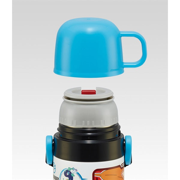 SKATER 超輕量2WAY不鏽鋼直飲保温杯430-470ml (Pokemon)