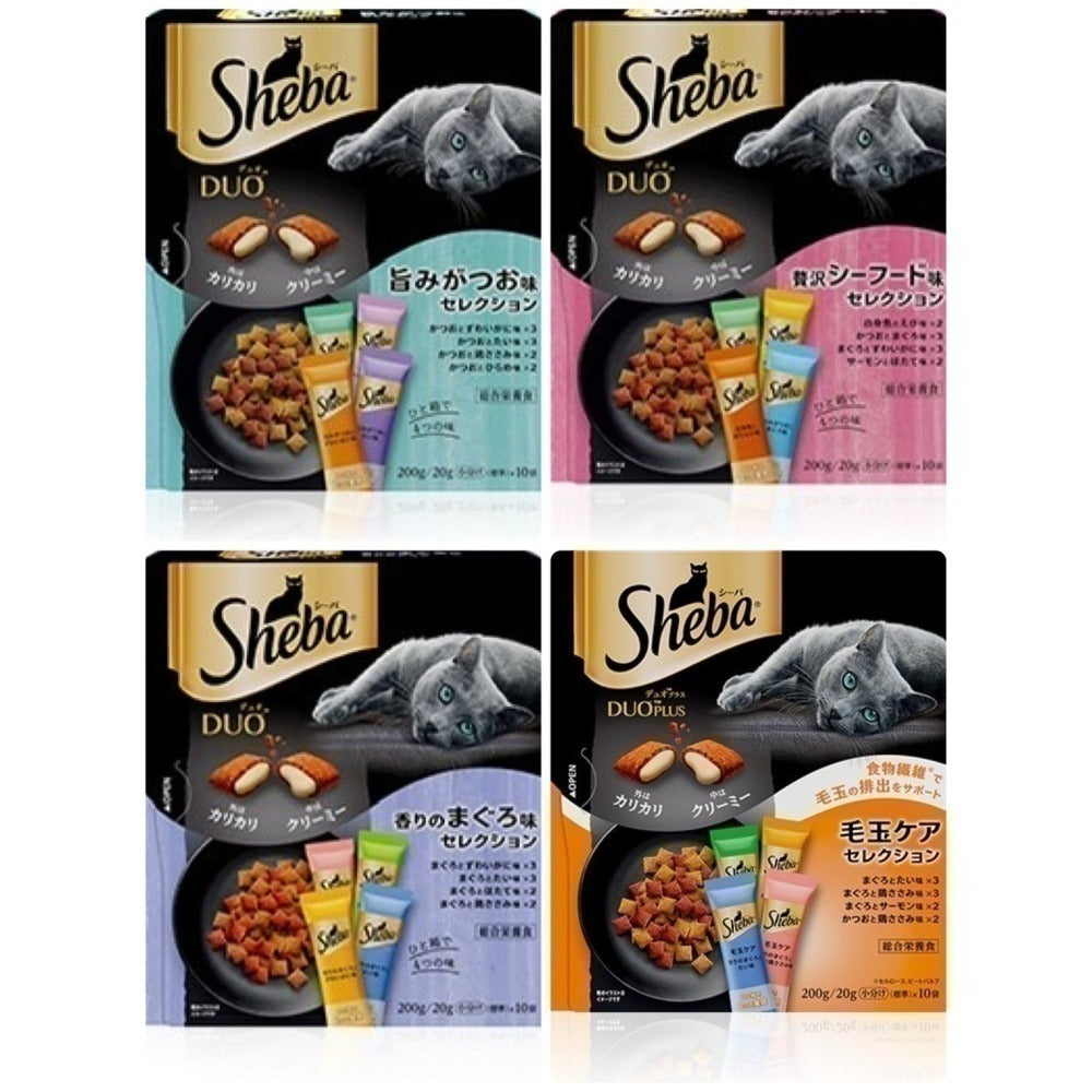 Sheba Duo Plus 夾心脆餅貓零食200g