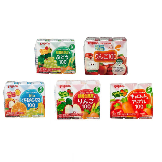 PIGEON 嬰幼兒營養果汁125ml 3包入