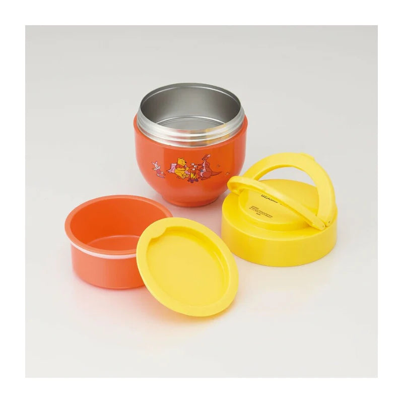 SKATER 折疊手柄保溫飯壺540ml (Winnie The Pooh)