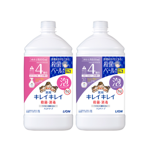 LION獅王 泡泡殺菌消毒洗手液 補充裝800ml
