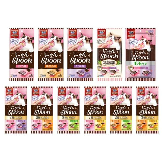 UNICHARM 三星銀匙 Spoon 2味肉醬 10gx10包