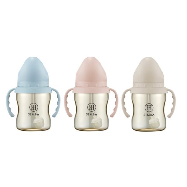 SIMBA小獅王辛巴 蘊蜜鉑金PPSU 寬口吸管把手防脹氣奶瓶200ml