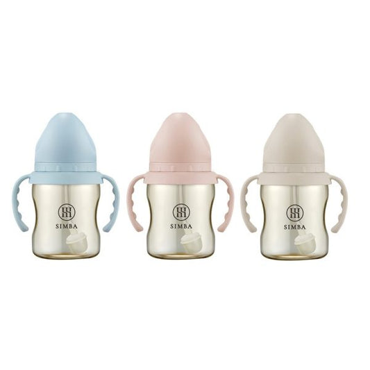 SIMBA小獅王辛巴 蘊蜜鉑金PPSU 寬口吸管把手防脹氣奶瓶200ml