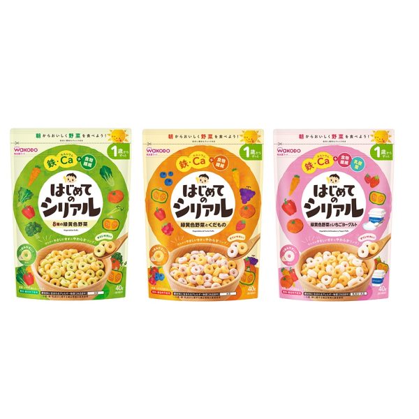 和光堂WAKODO 嬰兒麥脆圈40g (1歲以上)