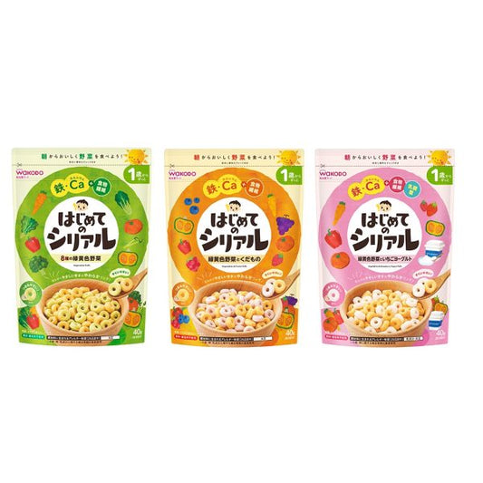 和光堂WAKODO 嬰兒麥脆圈40g (1歲以上)