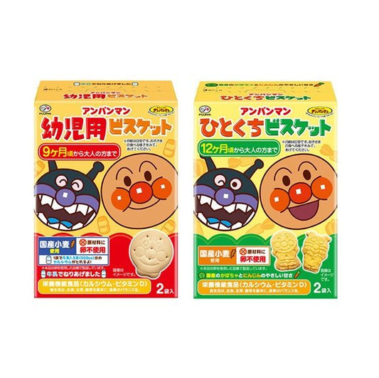 不二家 麵包超人餅乾(7個月以上)