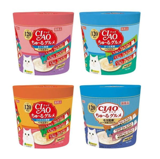 CIAO 貓咪肉泥棒14g x 120本