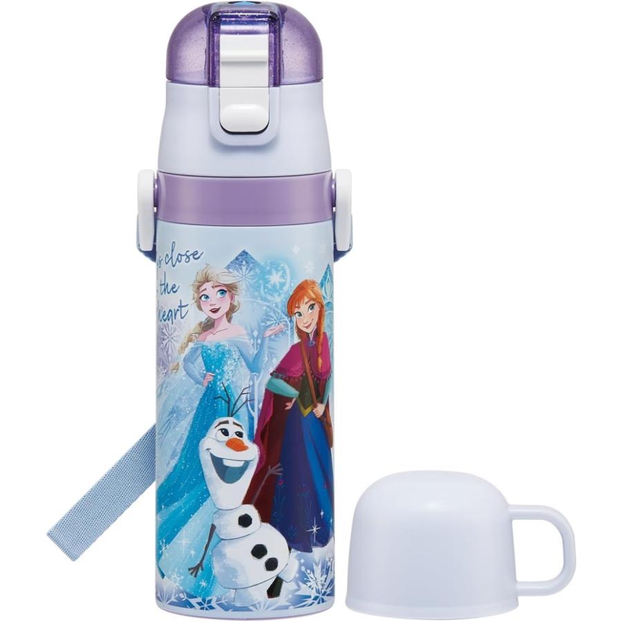 SKATER 超輕量不鏽鋼2Way直飲保温保冷杯430-470ml (Frozen)