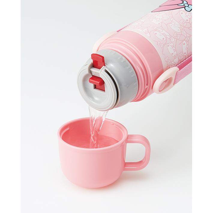 SKATER 超輕量2WAY不鏽鋼直飲保溫杯430-470ml (Melody)