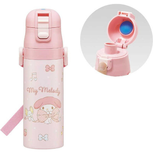 SKATER 超輕量不鏽鋼直飲保溫杯470ml (My Melody)